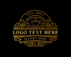 Kitchen - Coffee Cup Cafe logo design