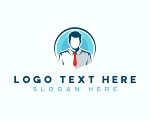 American Suit - Professional Business Manager logo design