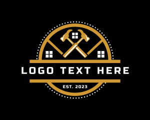 Fix - Hammer House Construction logo design