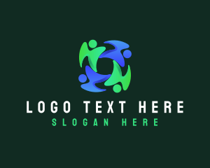 Social - Community Support Organization logo design