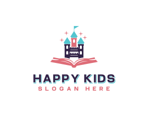 Kids Learning Kindergarten logo design