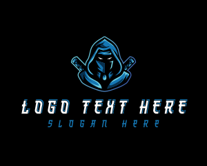 Video Game - Assassin Ninja Gaming logo design