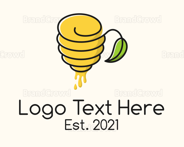 Honey Beehive Teahouse Logo