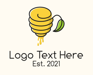 Fresh - Honey Beehive Teahouse logo design