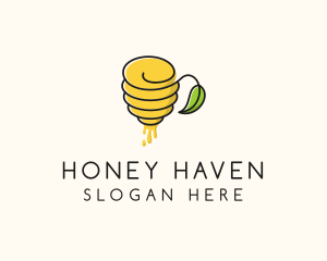 Honey Beehive Teahouse logo design