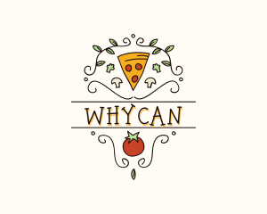 Gourmet Pizza Restaurant Logo