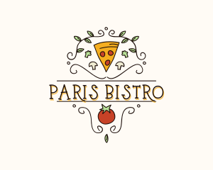 Gourmet Pizza Restaurant logo design