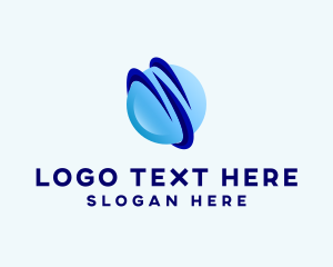 Global - International Logistics Delivery logo design