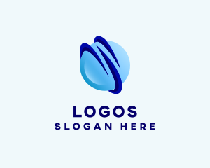 Planet - International Logistics Delivery logo design