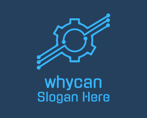Blue Tech Gear  Logo