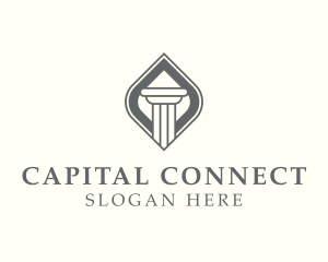 Pillar Finance Business logo design