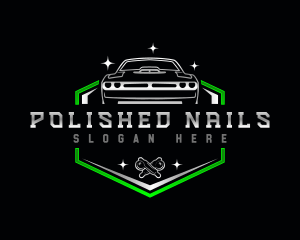 Car Wash Cleaning Polishing logo design