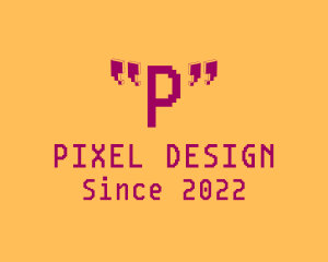 Pixelated Cyber Gaming logo design