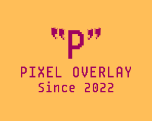 Pixelated Cyber Gaming logo design