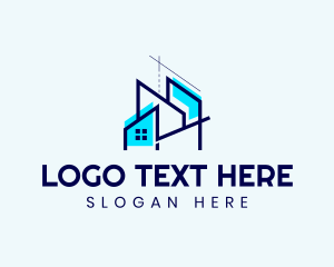 Condominium - Property Architecture Structure logo design