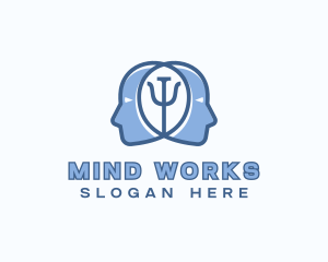 Psychology - Human Psychology Wellness logo design