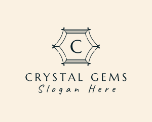 Gem Crystal Jewelry Boutique logo design