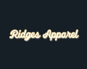 Retro Brand Apparel logo design