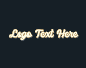 Brand - Retro Brand Apparel logo design