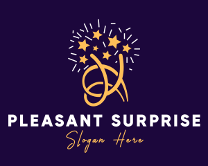 Surprise - Star Firework Sparkle logo design