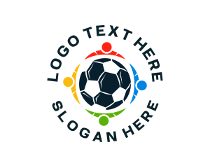 Soccer Ball Team Logo