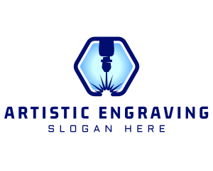 Laser Engraving Equipment logo design