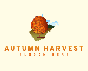 West Virginia Maple Tree logo design