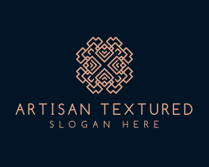 Fabric Textile Pattern logo design