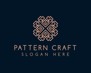 Fabric Textile Pattern logo design