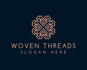 Fabric Textile Pattern logo design