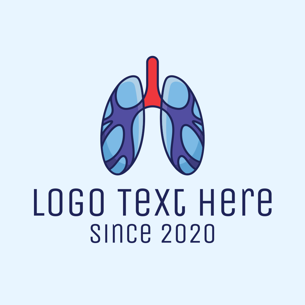 Respiratory Lung Organ Logo Brandcrowd Logo Maker