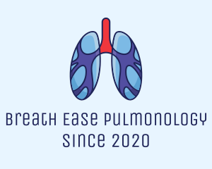 Pulmonology - Respiratory Lung Organ logo design