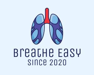 Bronchitis - Respiratory Lung Organ logo design