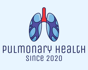 Pulmonary - Respiratory Lung Organ logo design