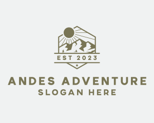 Mountain Summit Adventure logo design