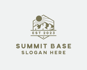 Mountain Summit Adventure logo design