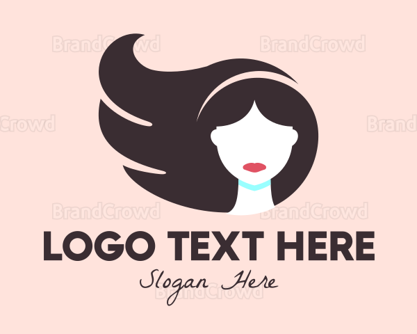 Beauty Hair Stylist Logo