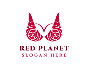 Red Rose Bra logo design