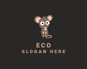 Cute Rodent Rat Logo