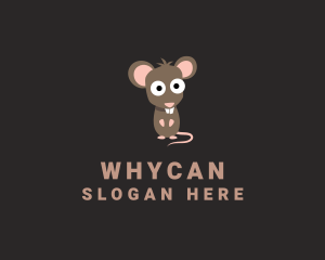 Cute Rodent Rat Logo