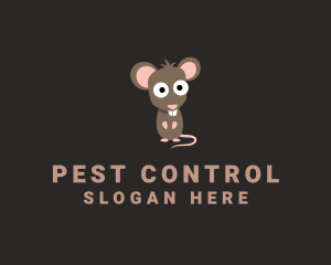 Cute Rodent Rat logo design