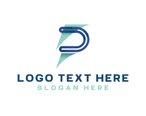 Advertising - Modern Professional Business Letter P logo design