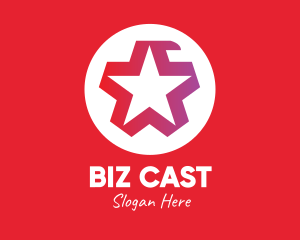 Celebrity Star Bird logo design