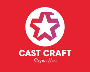 Cast - Celebrity Star Bird logo design
