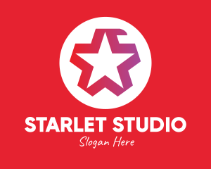 Actress - Celebrity Star Bird logo design
