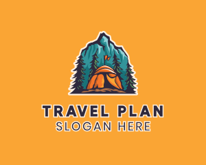 Itinerary - Mountain Explorer Campsite logo design