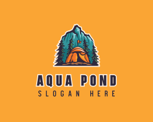 Mountain Explorer Campsite logo design