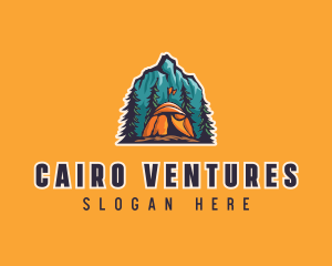 Mountain Explorer Campsite logo design