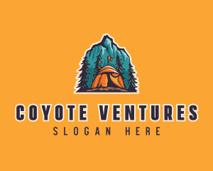 Mountain Explorer Campsite logo design