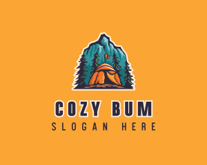 Mountain Explorer Campsite logo design